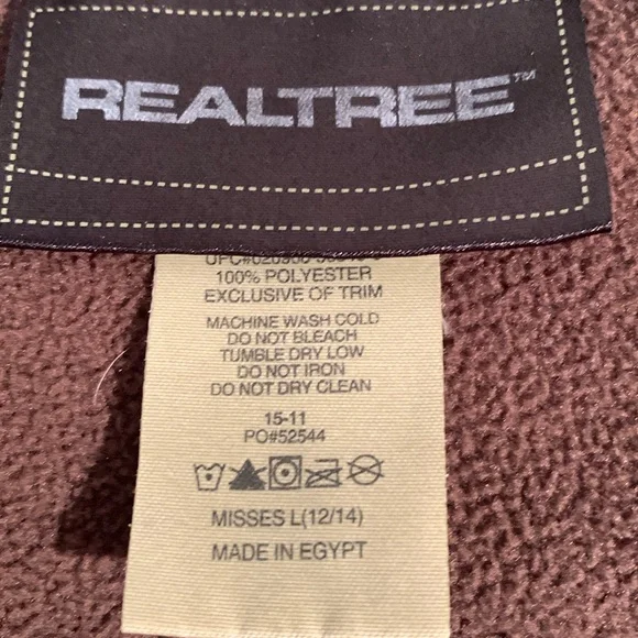 RealTree Ladies Camouflage Fleece Pullover Hoodie - Host Pick - Picture 9 of 10